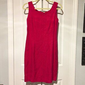 Vintage Hot Pink Sheath Dress from Casual Corner Size Petite 4